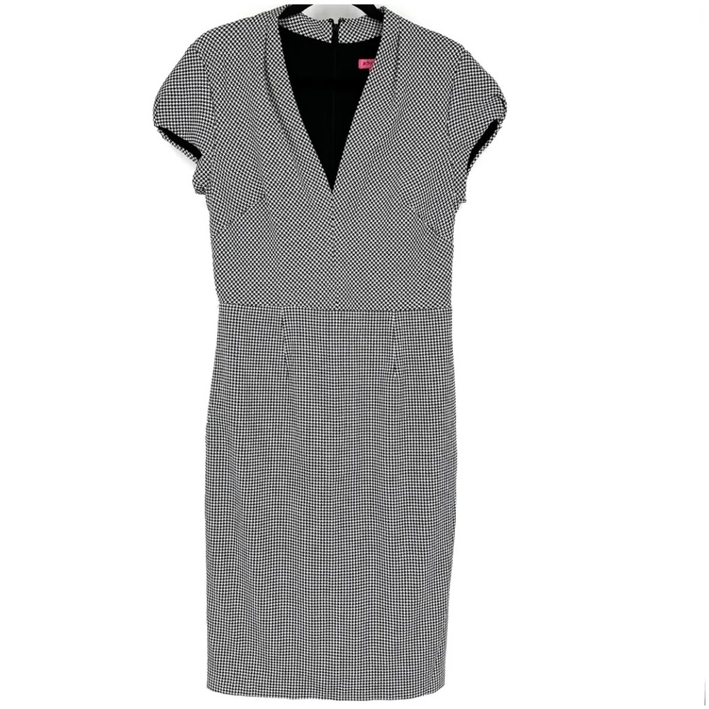 Betsey Johnson houndstooth dress